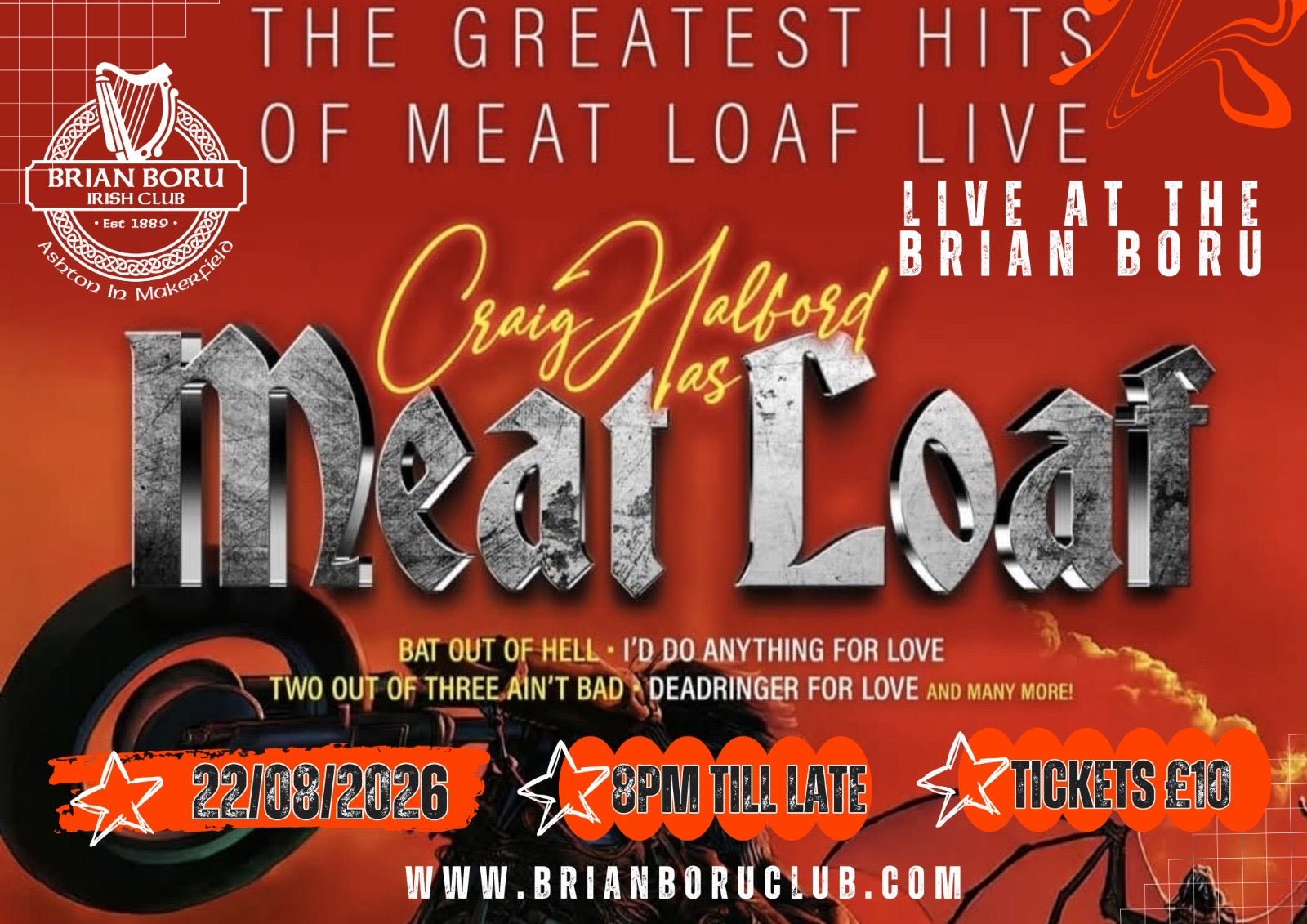 Meat Loaf Tribute Night