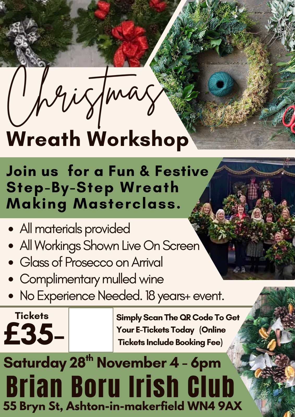Christmas Wreath Workshop 2026