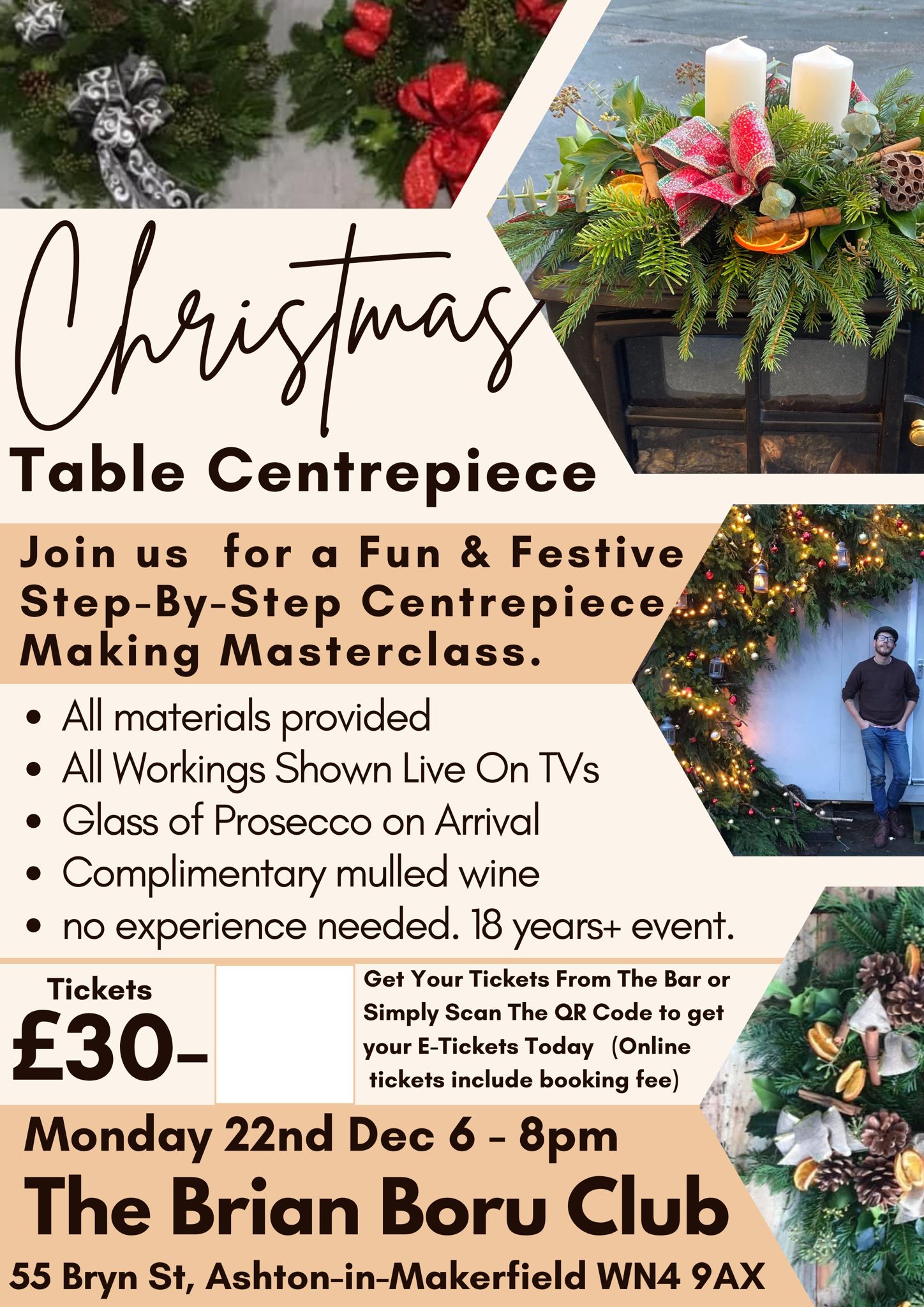 Xmas Centrepeice Workshop