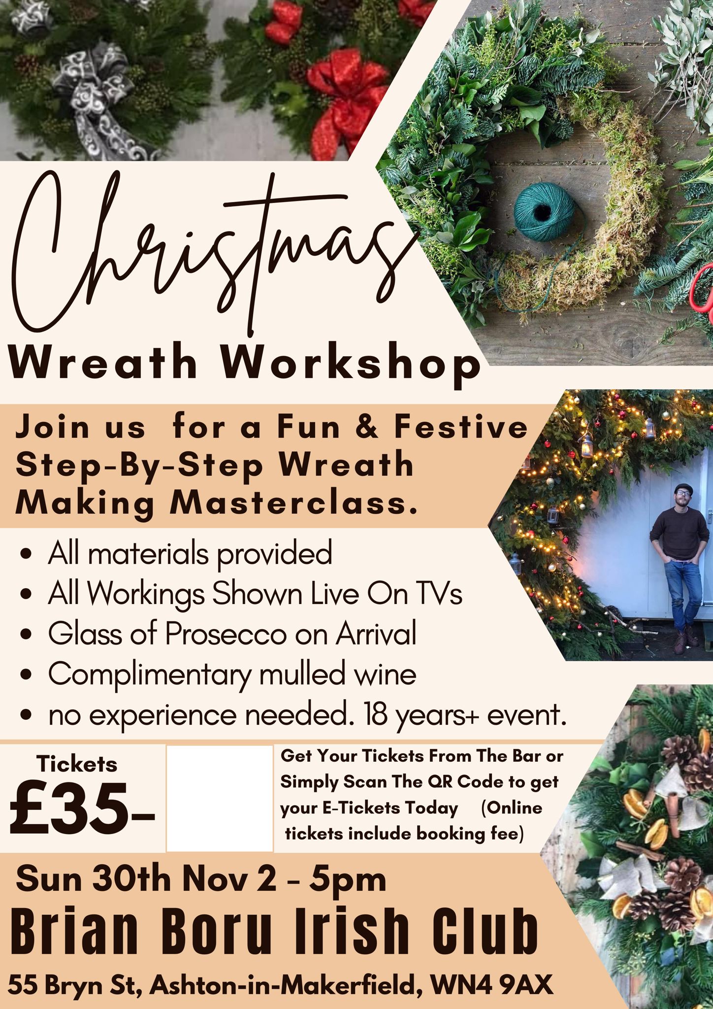 Xmas Wreath Workshop